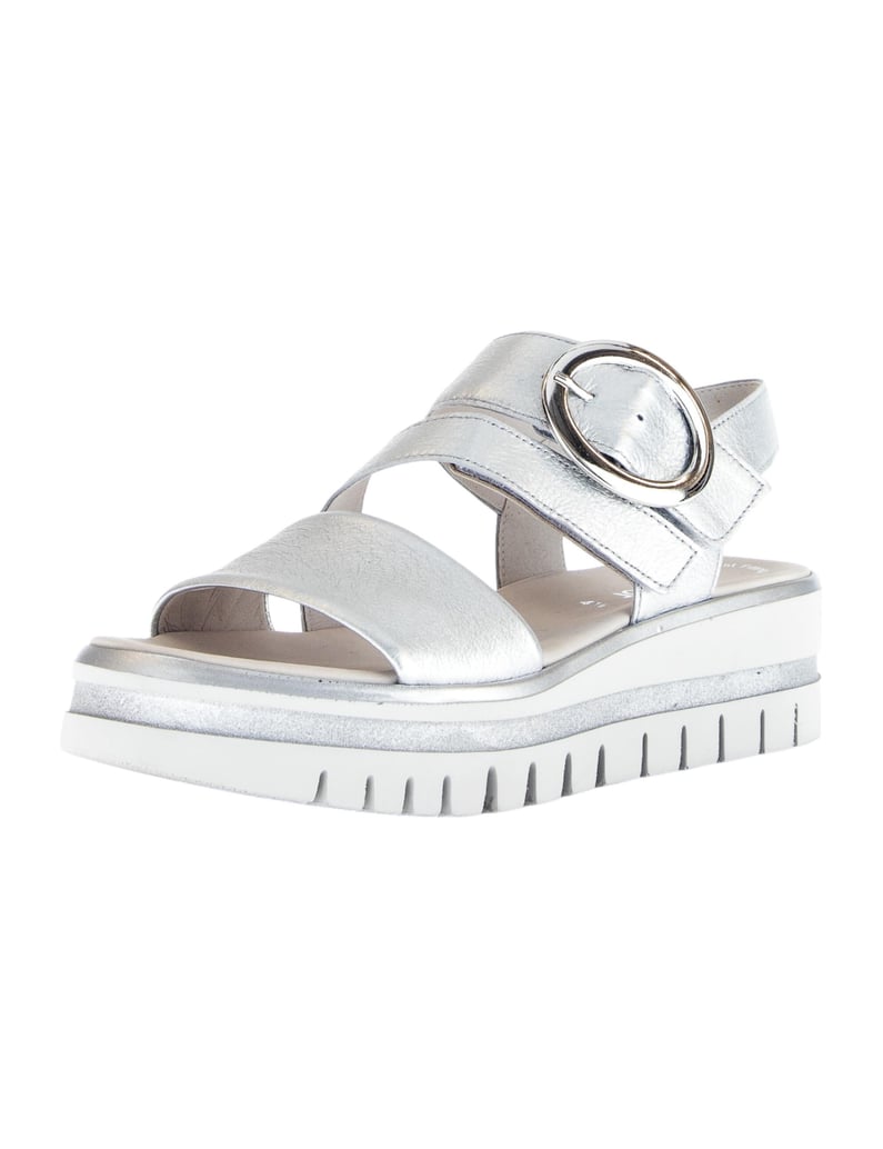 Gabor-Sandalen-silber