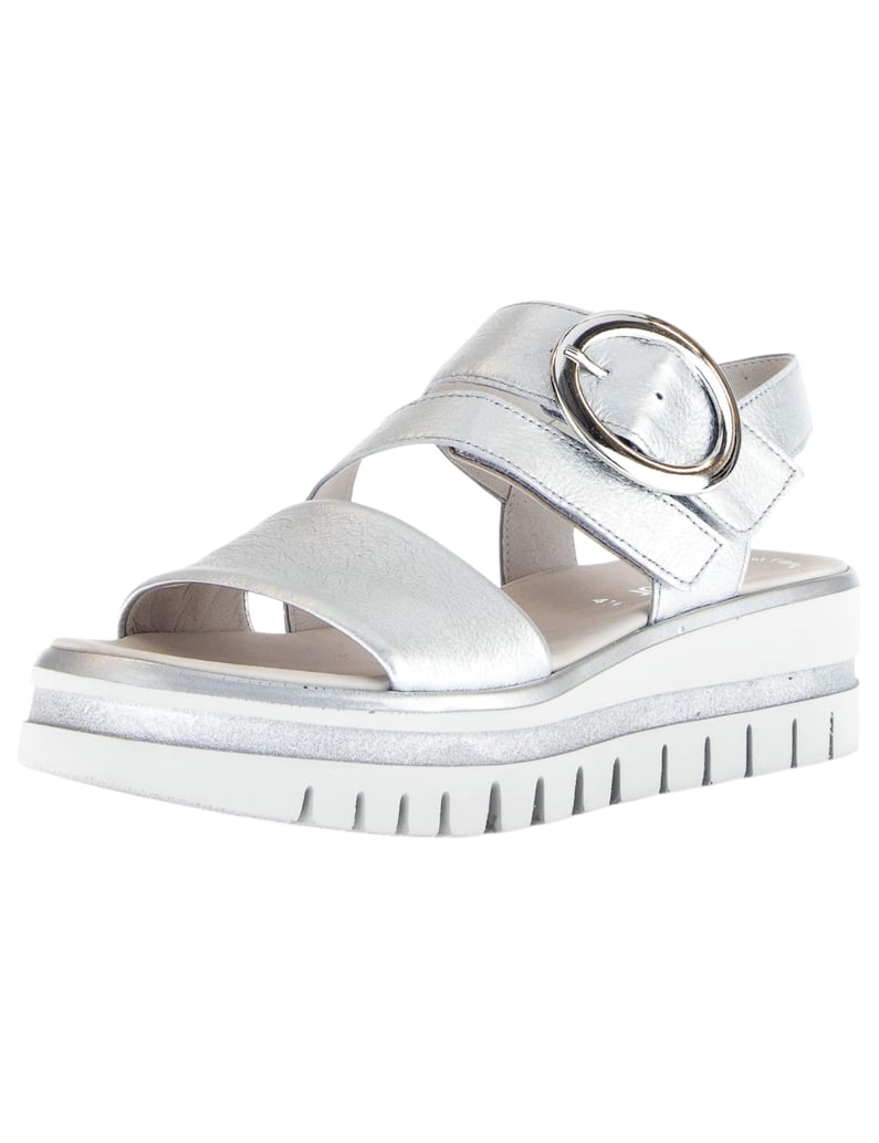 Gabor-Sandalen-silber
