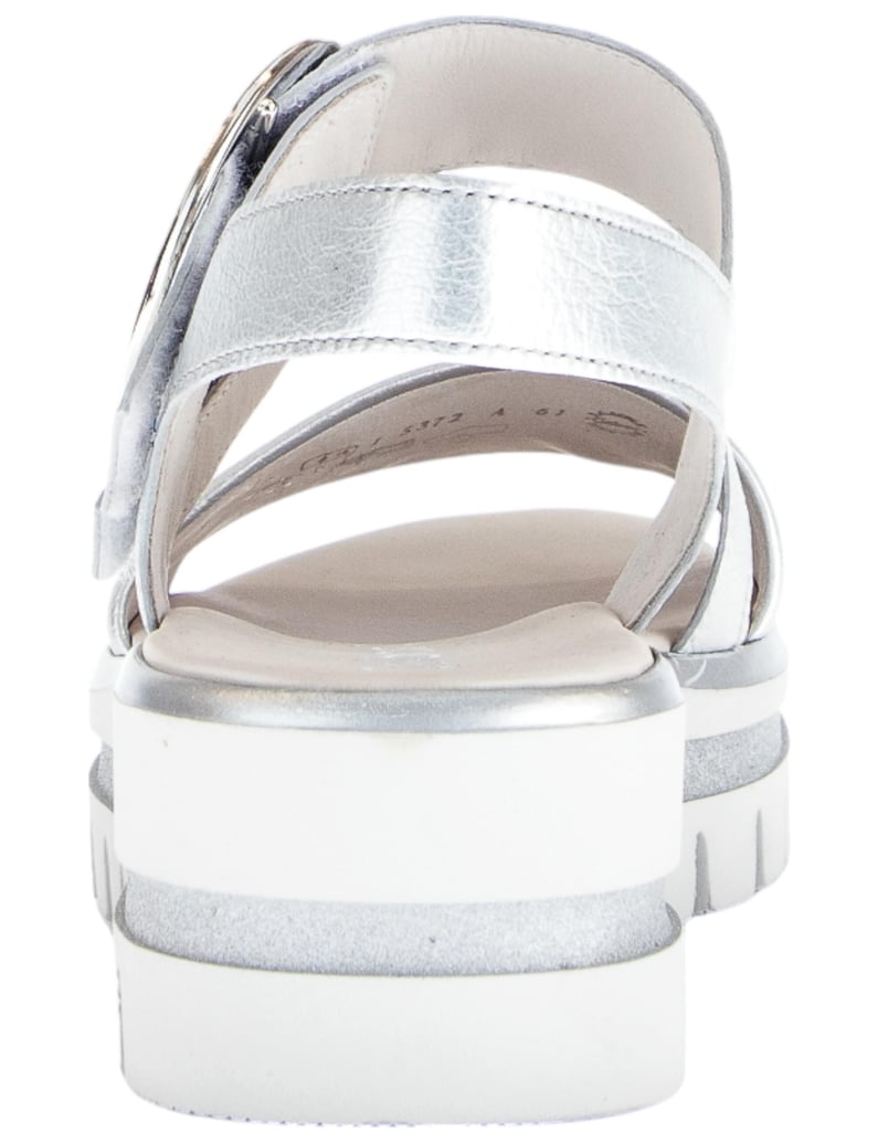 Gabor-Sandalen-silber