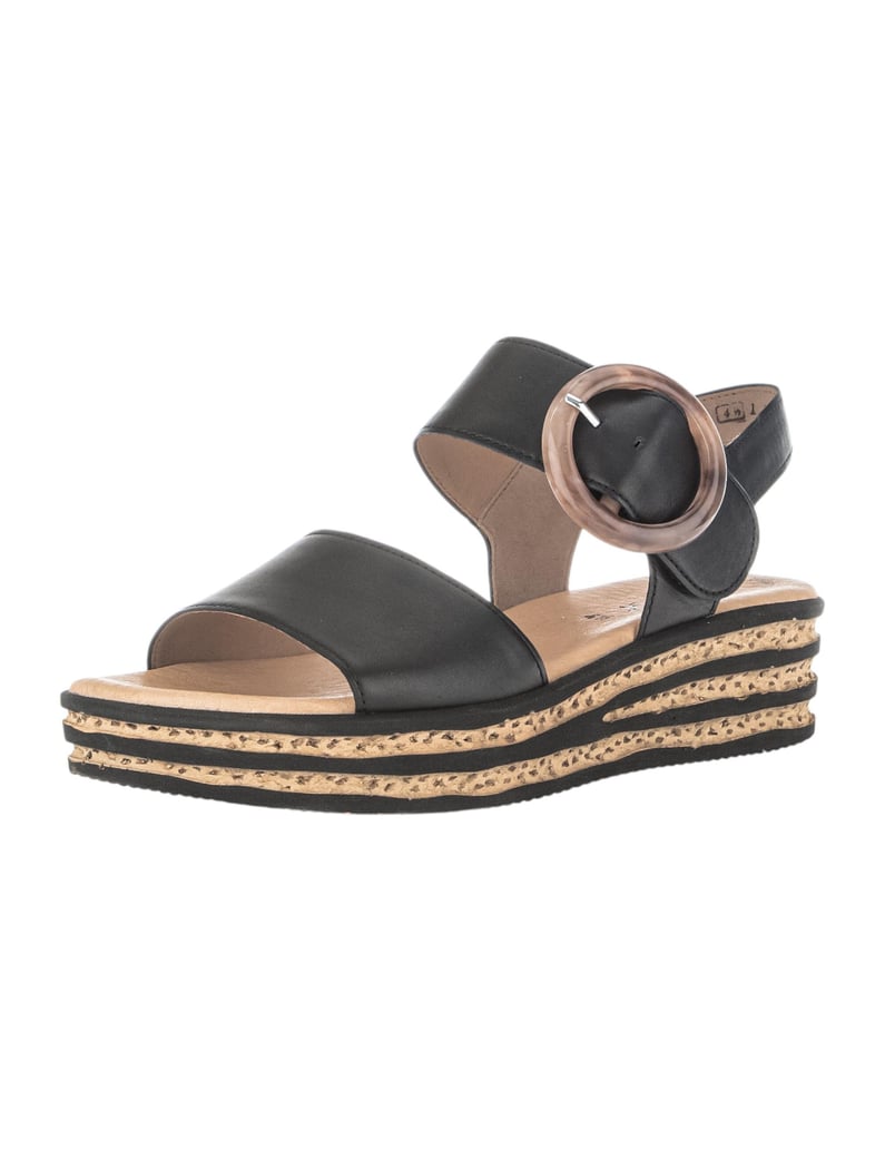 Gabor-Sandalen-schwarz