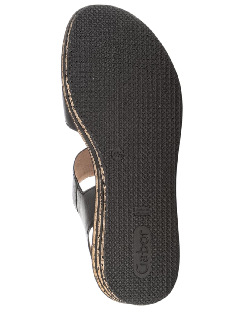 Gabor-Sandalen-schwarz