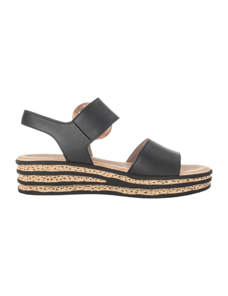 Gabor-Sandalen-schwarz