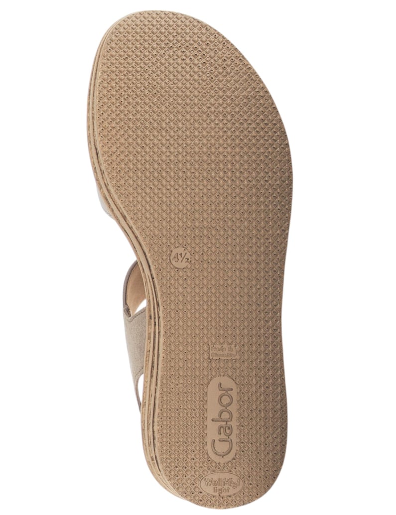 Gabor-Sandalen-gold