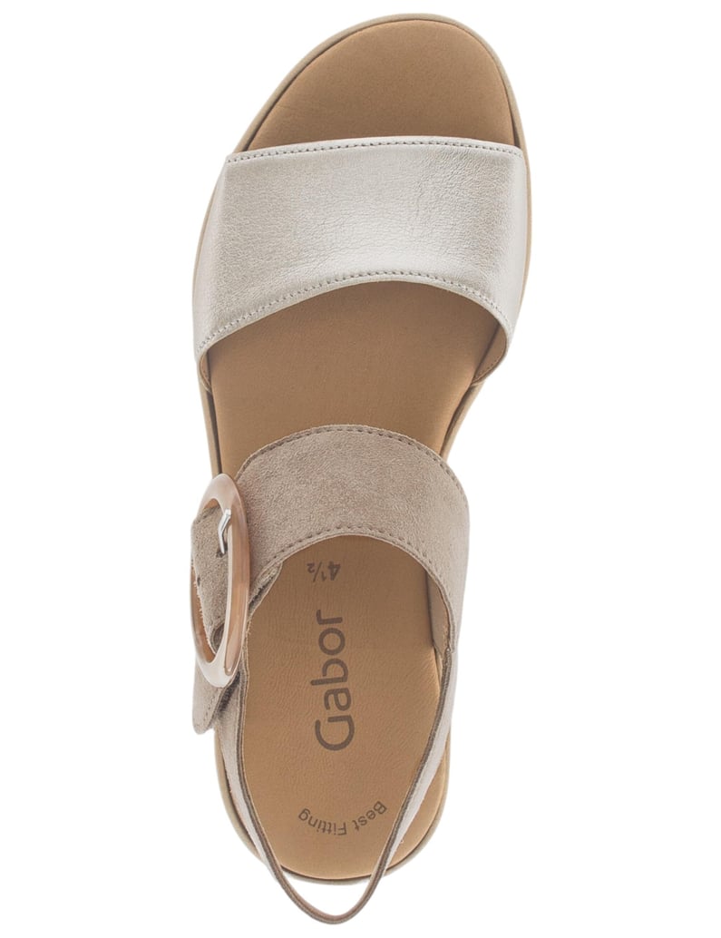 Gabor-Sandalen-gold