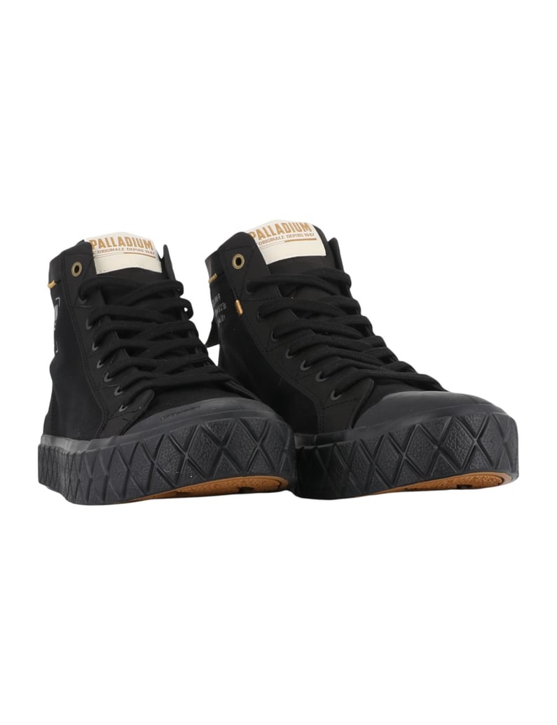 Palladium-Sneaker-schwarz