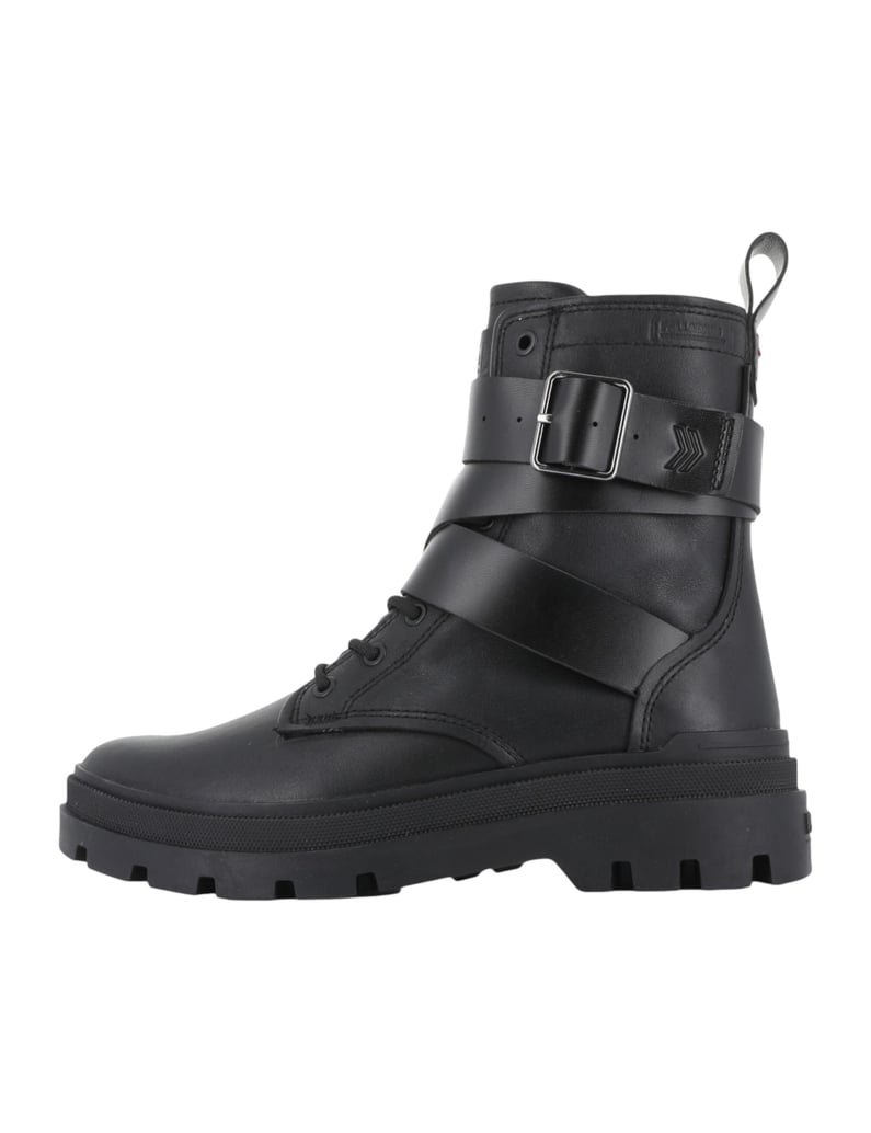 Palladium-Stiefeletten-schwarz