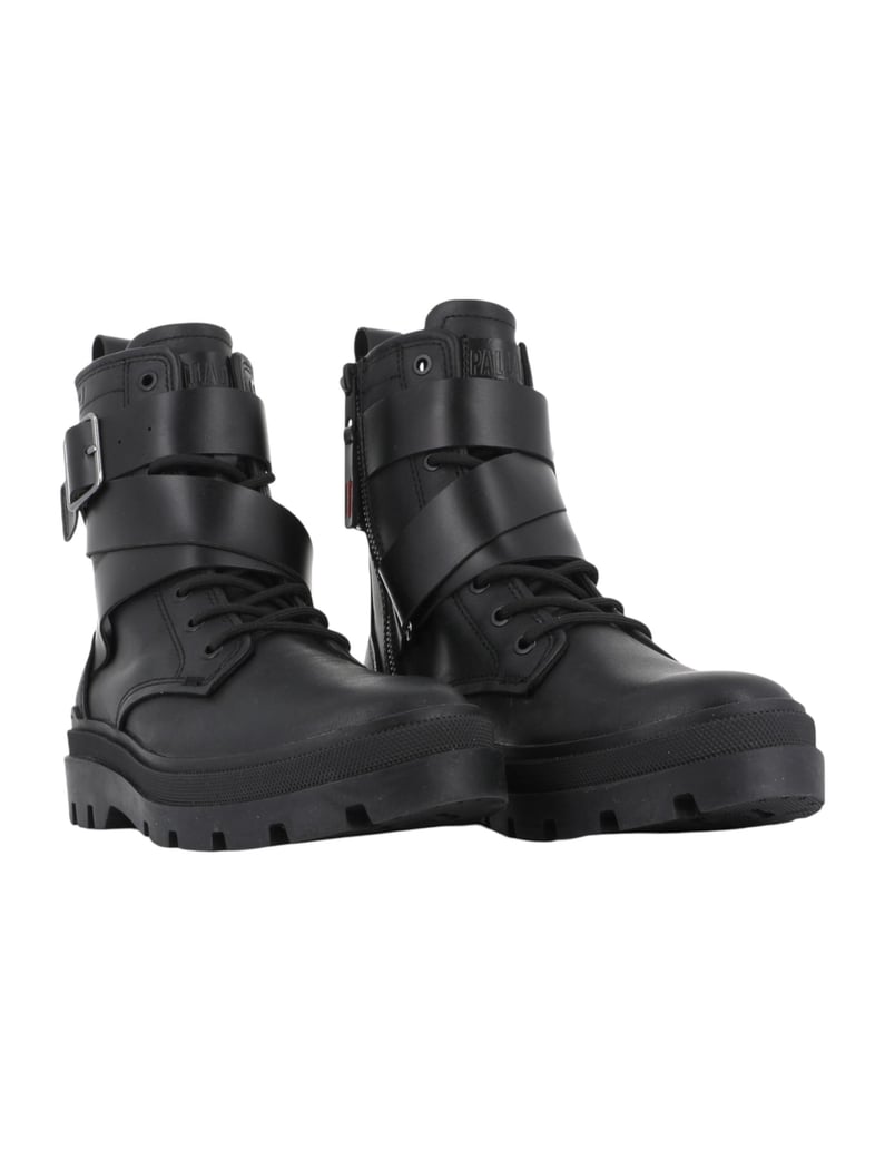 Palladium-Stiefeletten-schwarz