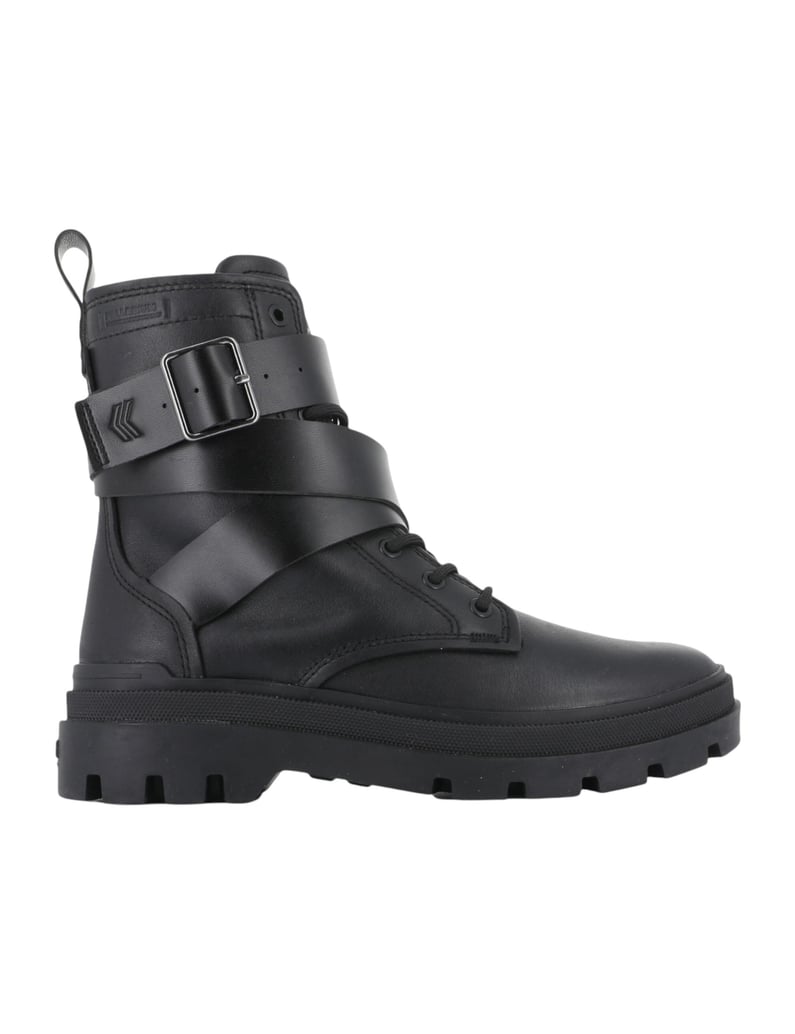 Palladium-Stiefeletten-schwarz