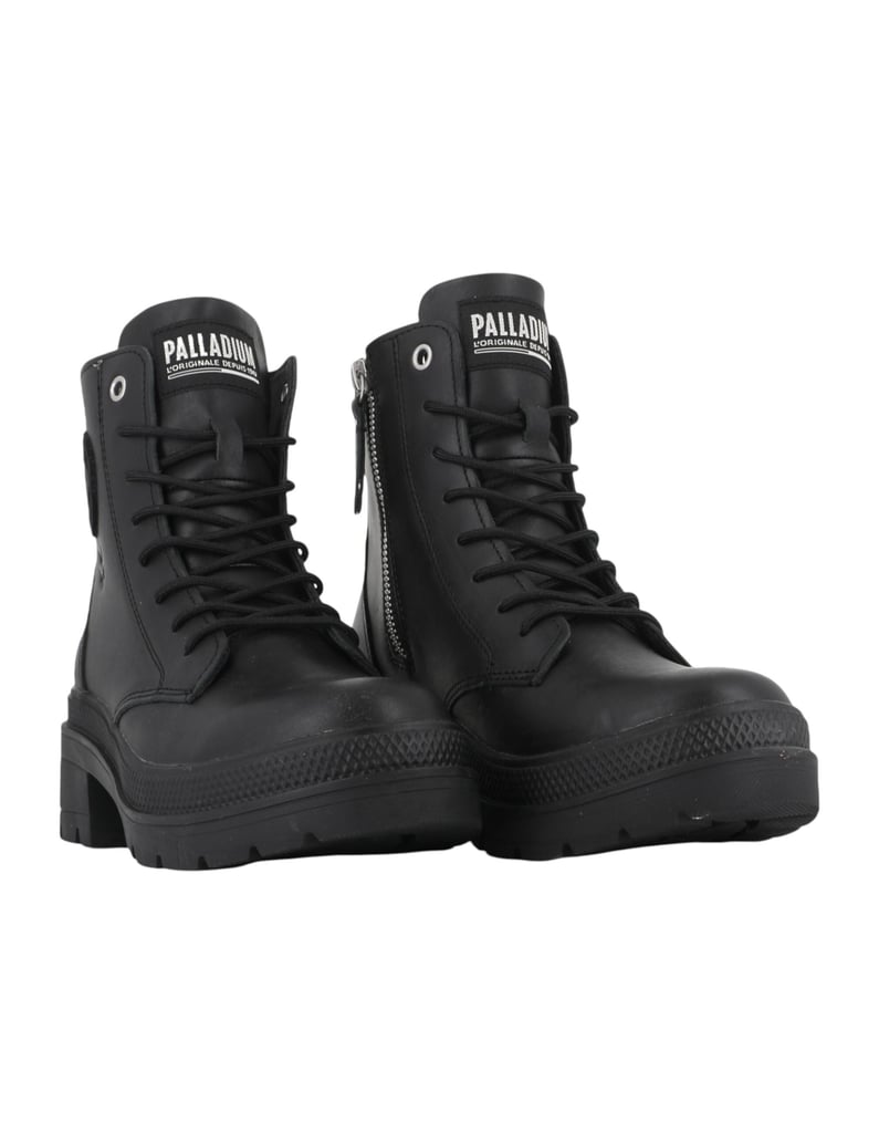 Palladium-Stiefeletten-schwarz