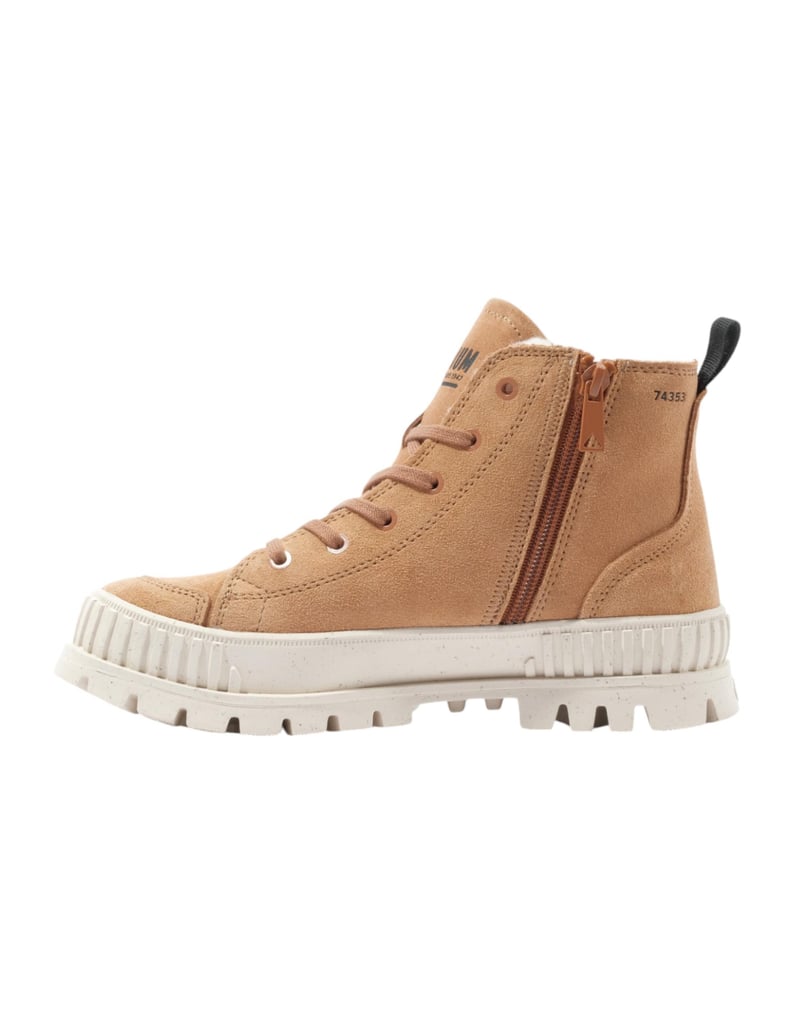 Palladium-Stiefeletten-braun
