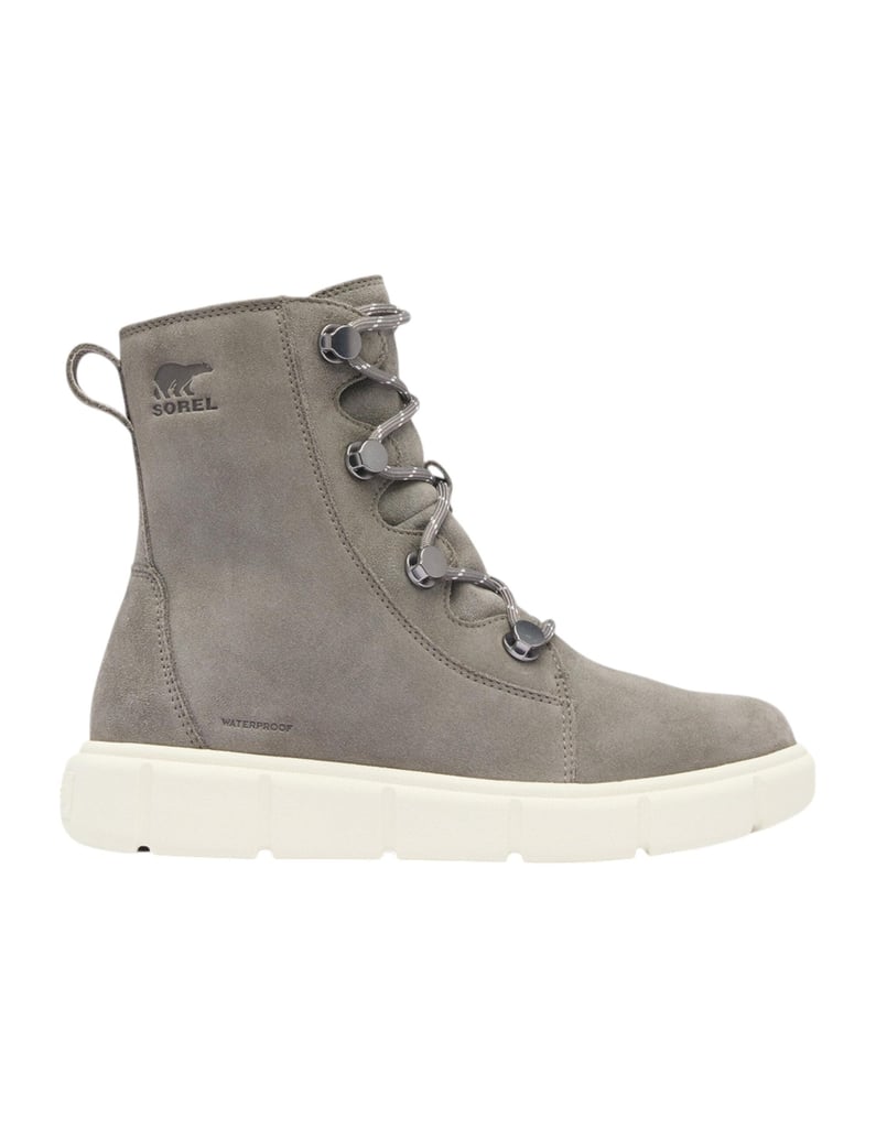 Sorel-Stiefeletten-grau