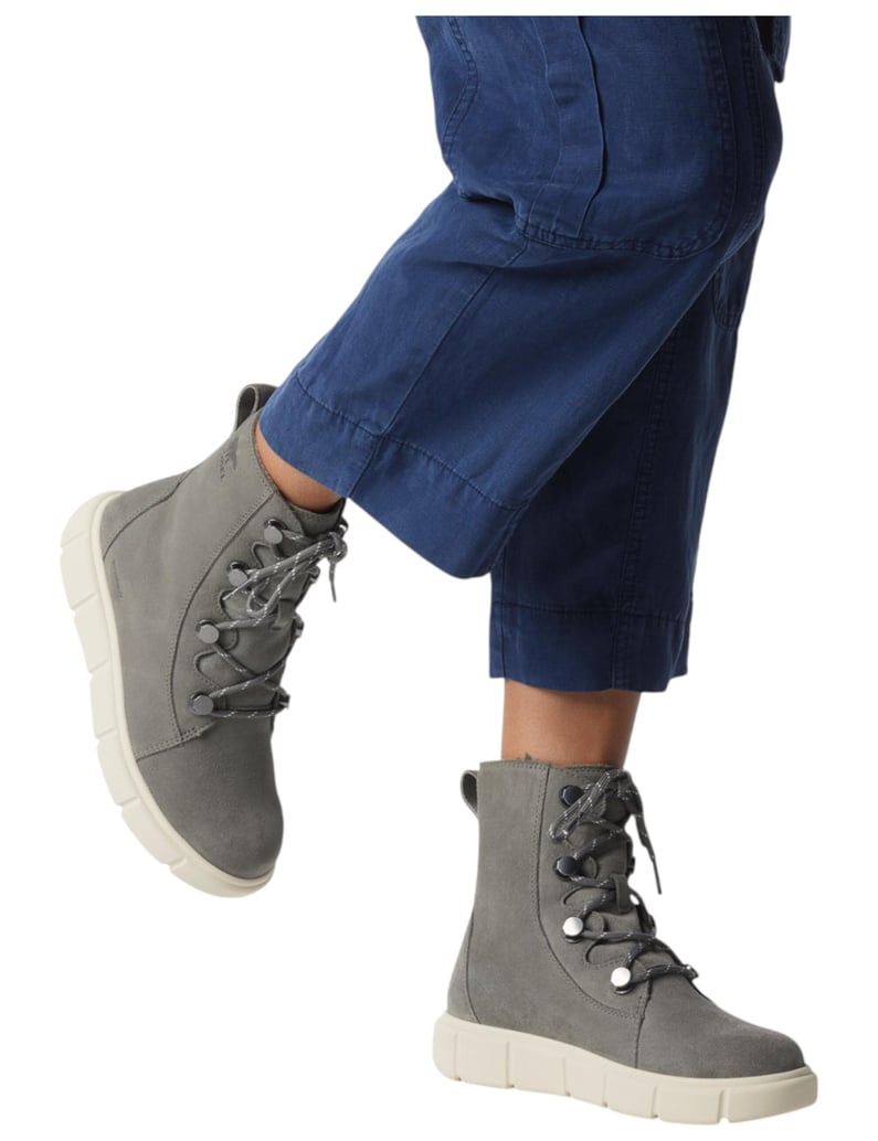Sorel-Stiefeletten-grau