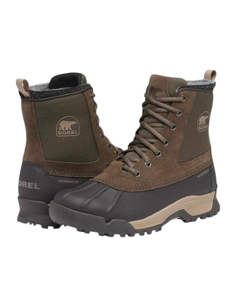 Sorel-Winterstiefel-braun
