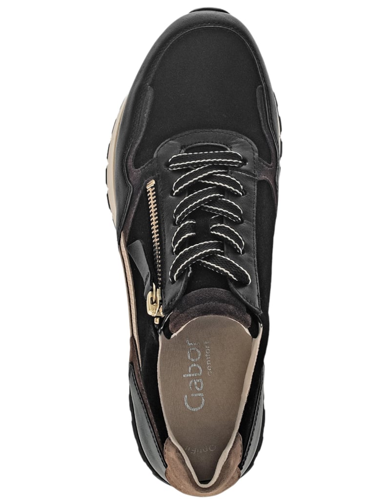 Gabor-Sneaker-schwarz