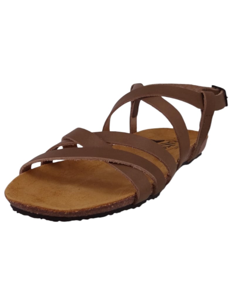 PLAKTON-Sandalen-braun