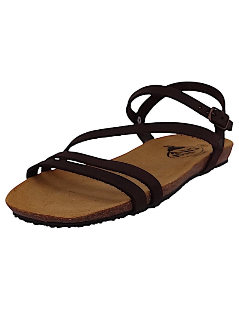 PLAKTON-Sandalen-braun