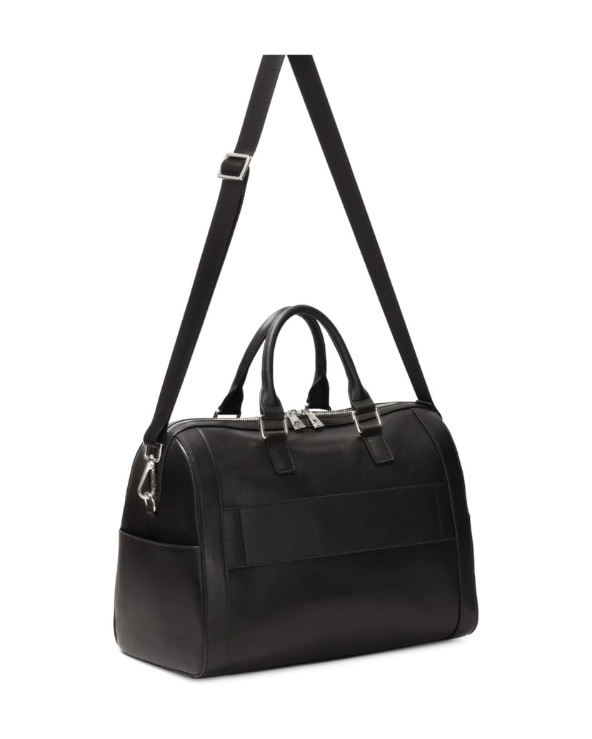 Kazar-Handgepäck-Reisetasche-aus-Leder-schwarz