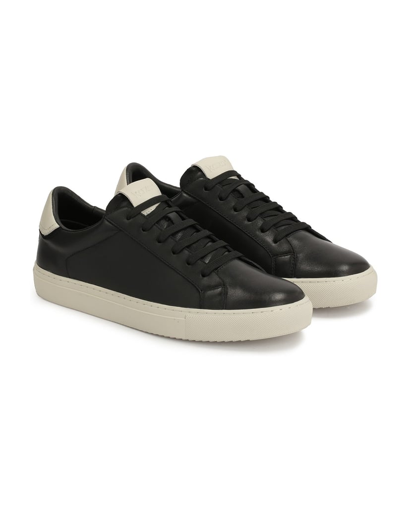 Kazar-Schwarze-Turnschuhe-mit-kontrastierender-Sohle-schwarz