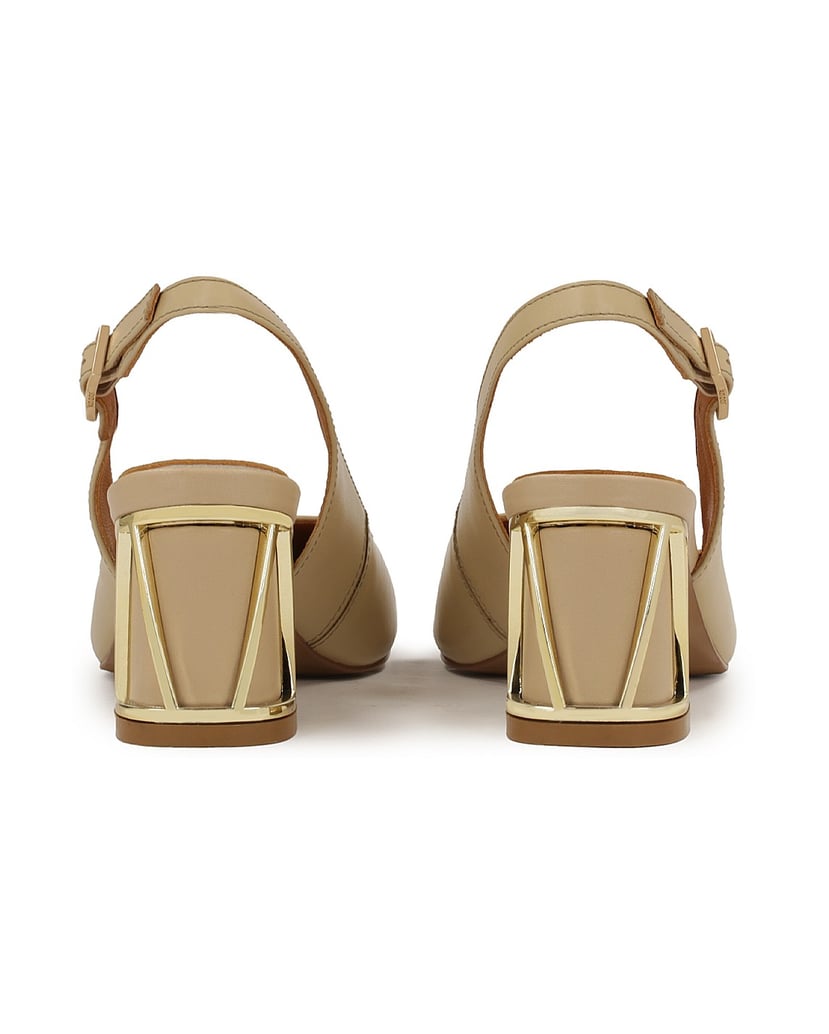 Kazar-Beigefarbene-Pumps-mit-dekorativem-Absatz-beige
