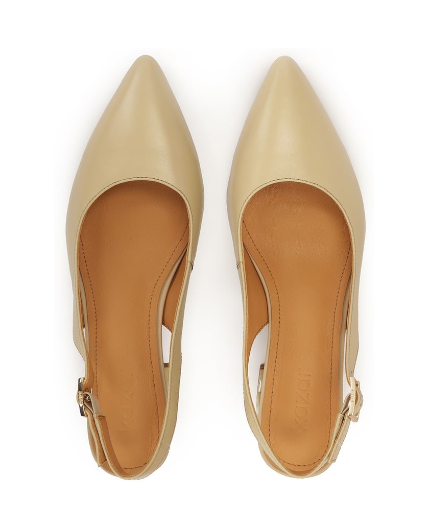 Kazar-Beigefarbene-Pumps-mit-dekorativem-Absatz-beige