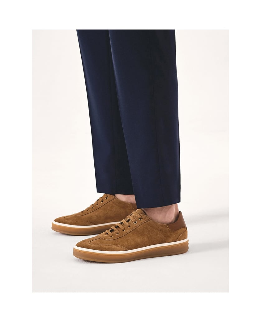 Kazar-Turnschuhe-aus-Wildleder-in-brauner-Farbe-braun