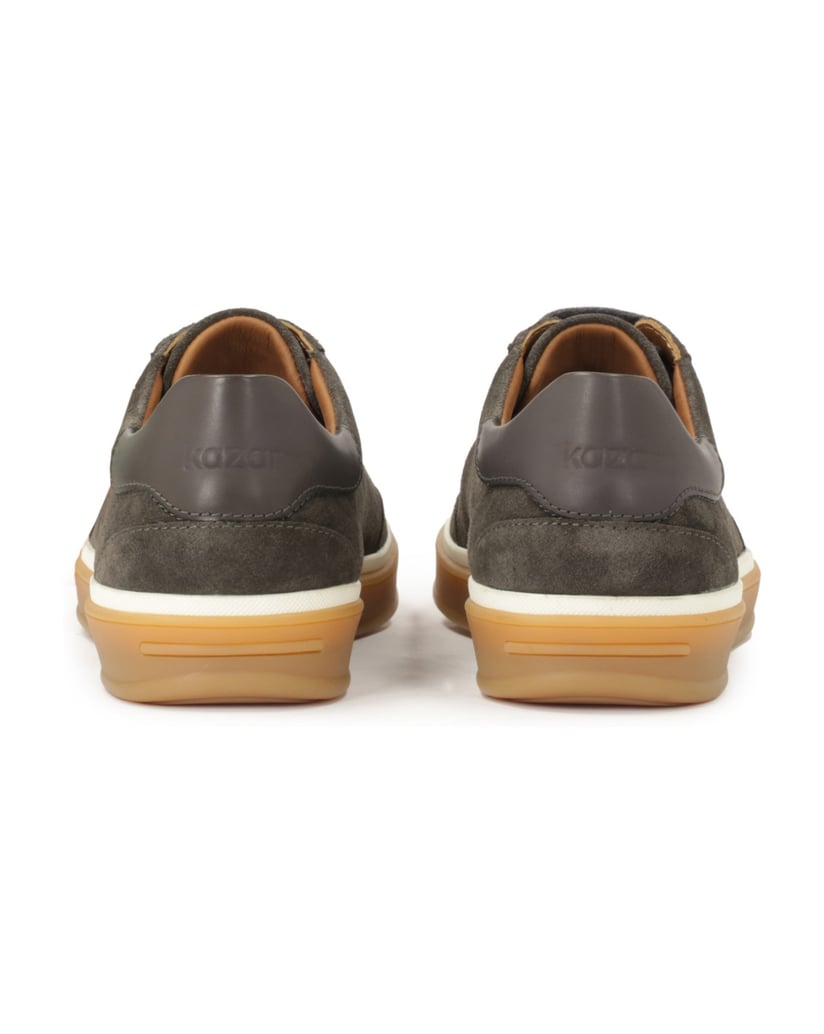 Kazar-Graue-Turnschuhe-mit-Schnürverschluss-grau