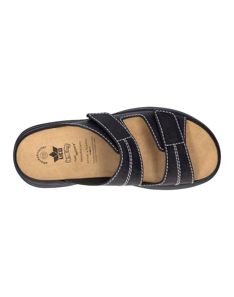 Lico-Pantolette-Lico-Wellness-schwarz