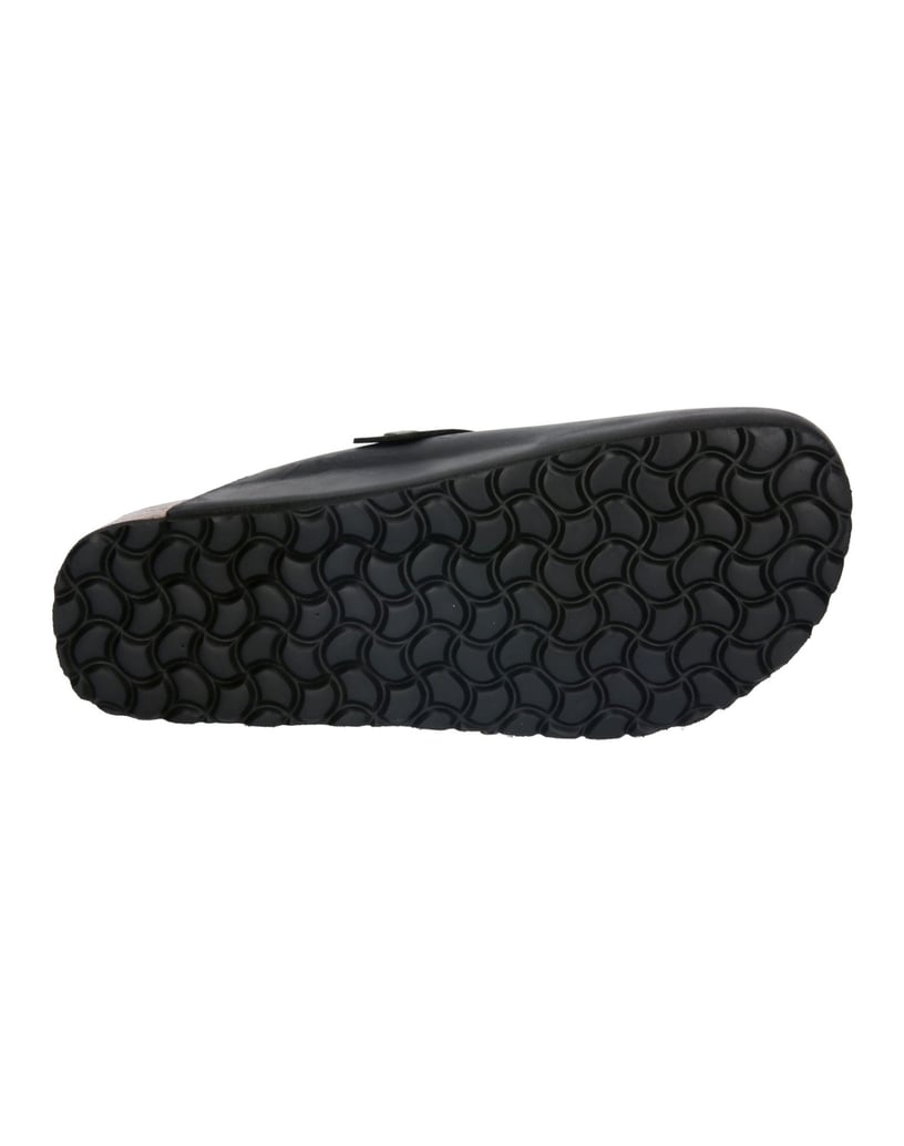 Lico-Pantolette-Bioline-Clog-Leather-schwarz