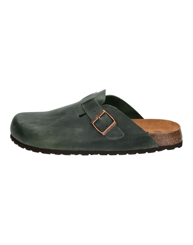 Lico-Pantolette-Bioline-Clog-Leather-grün