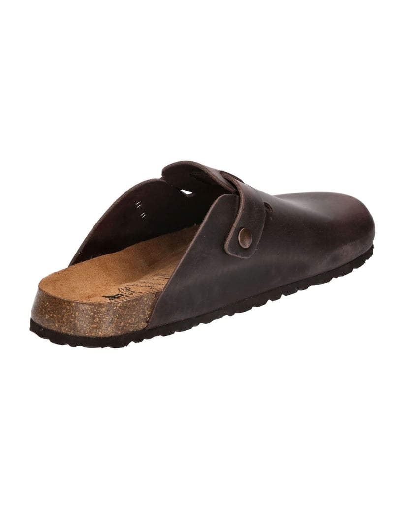 Lico-Pantolette-Bioline-Clog-Leather-braun