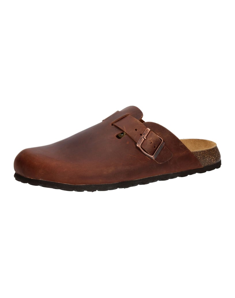 Lico-Pantolette-Bioline-Clog-Leather-braun