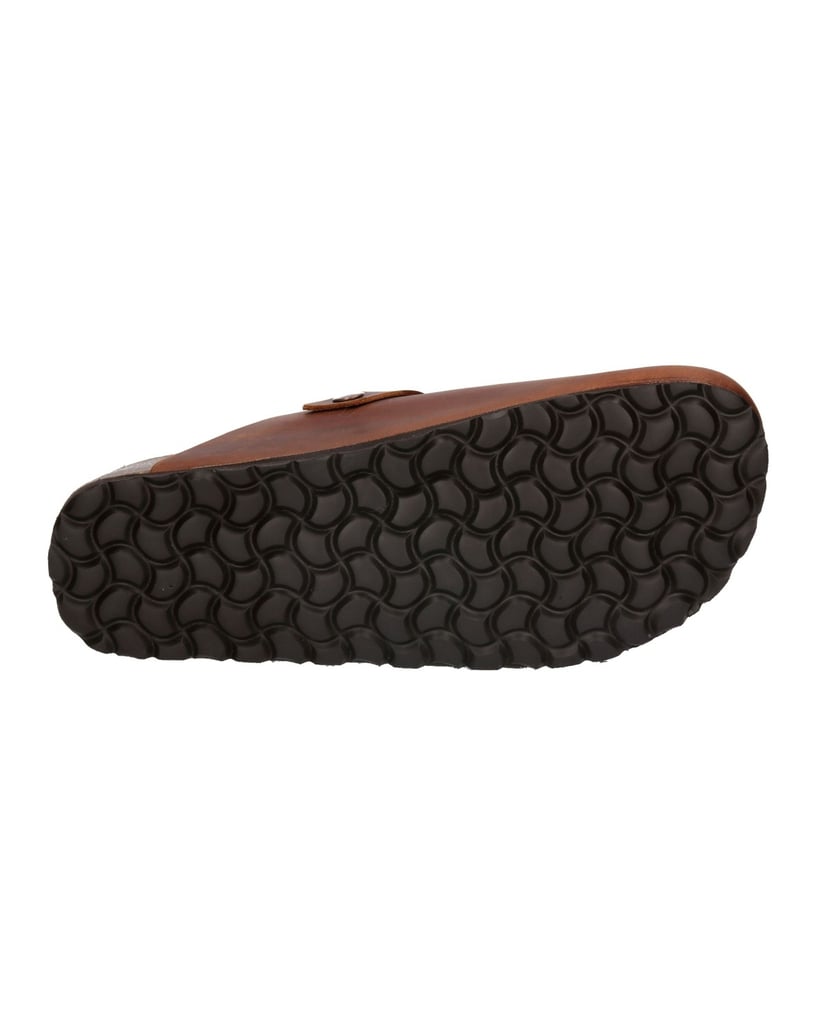 Lico-Pantolette-Bioline-Clog-Leather-braun