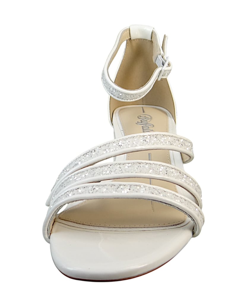 Buffalo-Sandalen-weiss