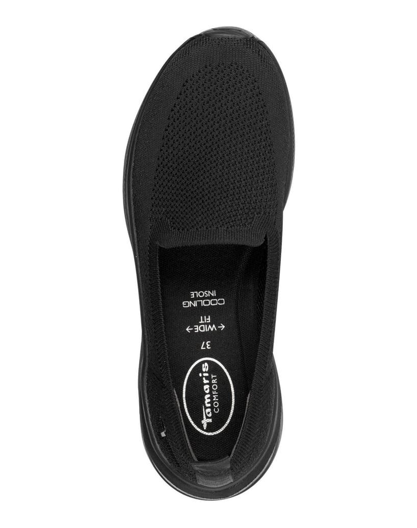 TAMARIS-Slipper-schwarz