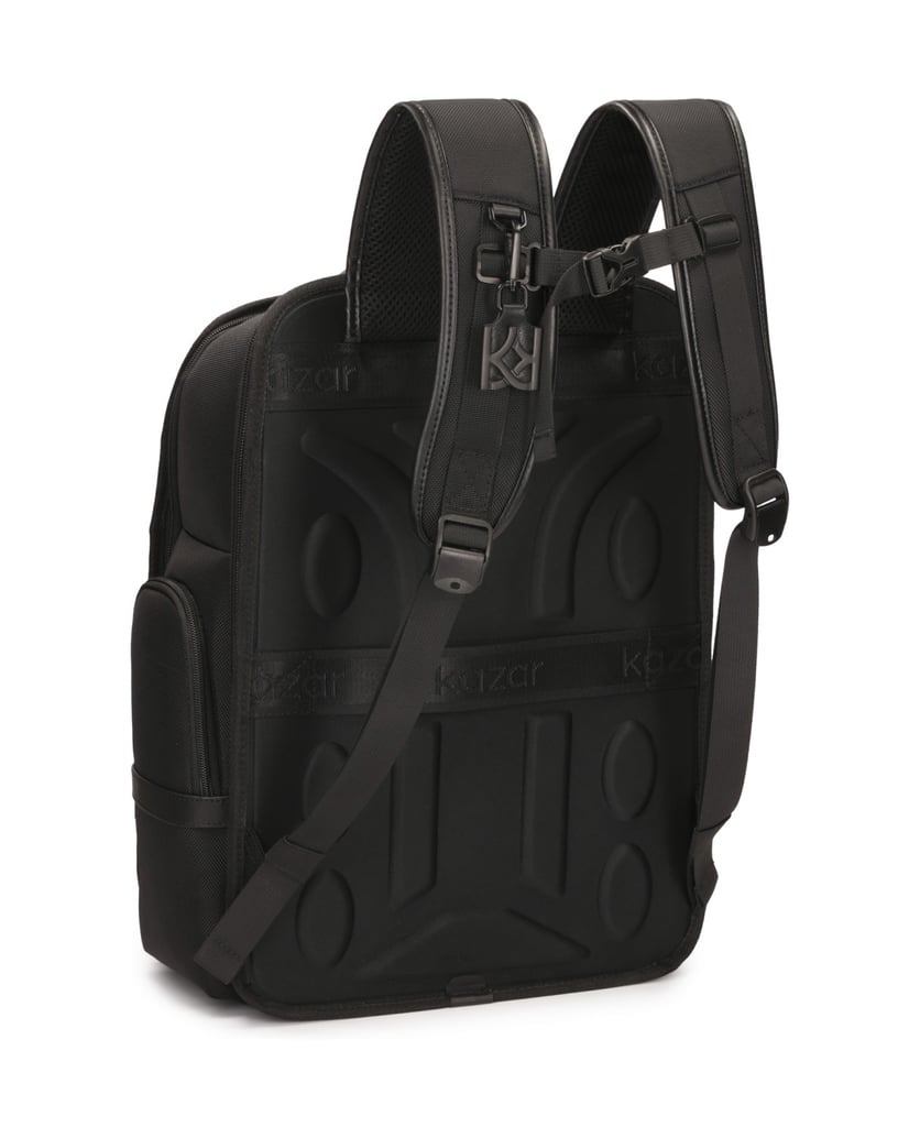 Kazar-Praktischer-Rucksack-mit-Laptopfach-schwarz
