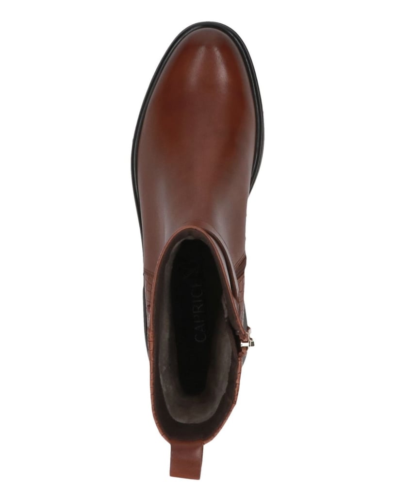 Caprice-Stiefelette-schwarz