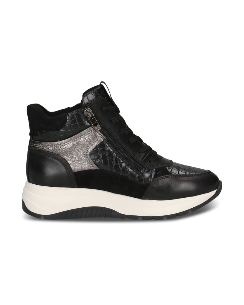 Caprice-Stiefelette-schwarz