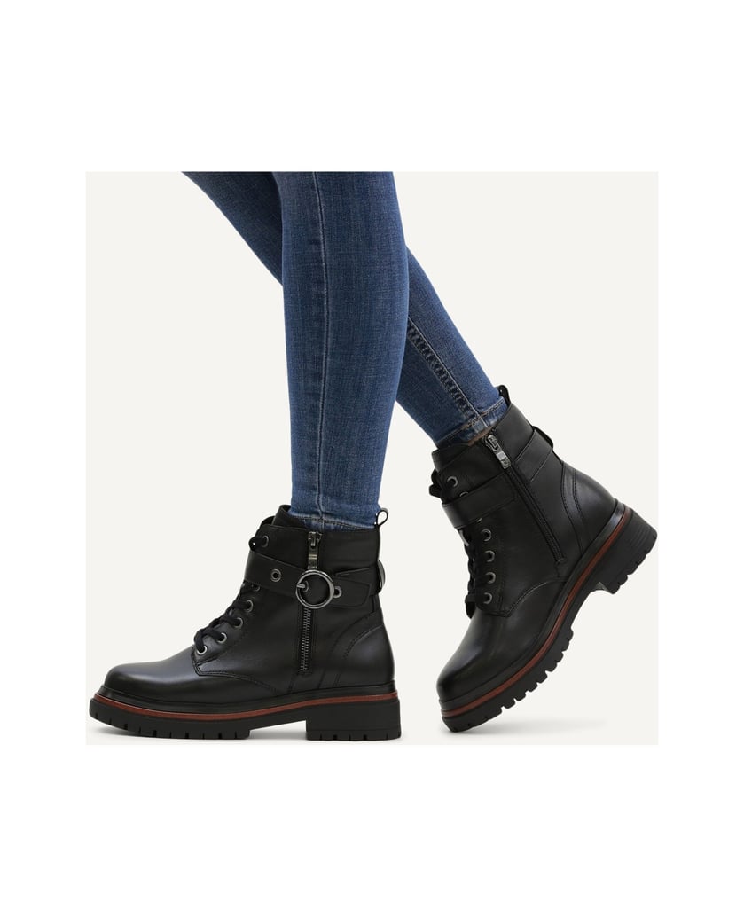 Caprice-Stiefelette-schwarz