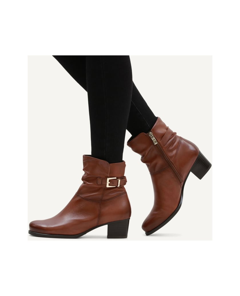 Caprice-Stiefelette-schwarz