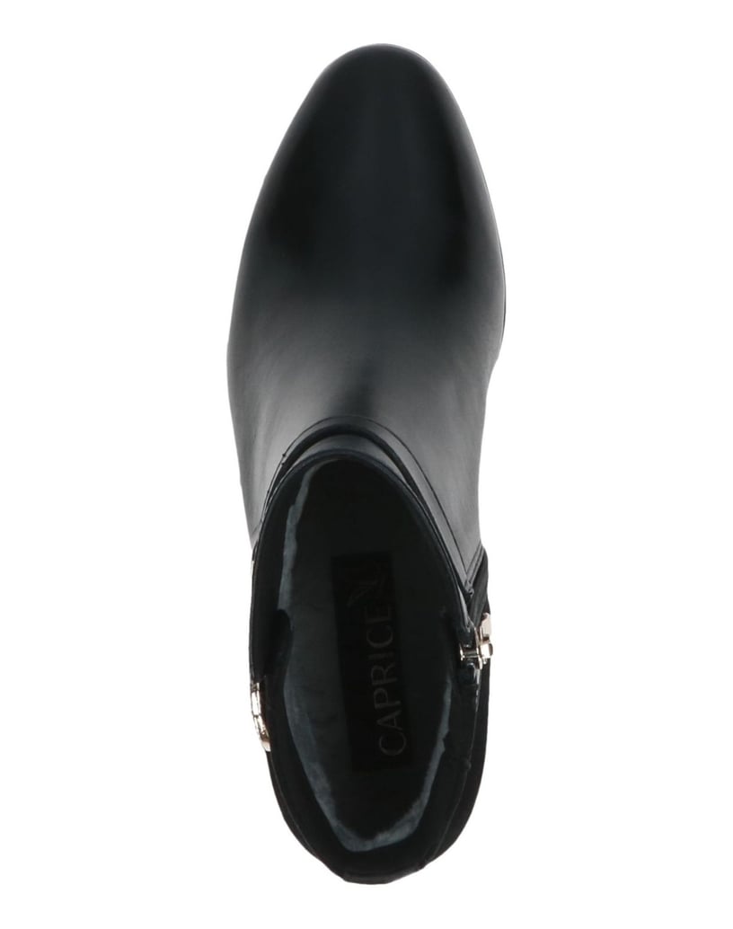 Caprice-Stiefelette-schwarz
