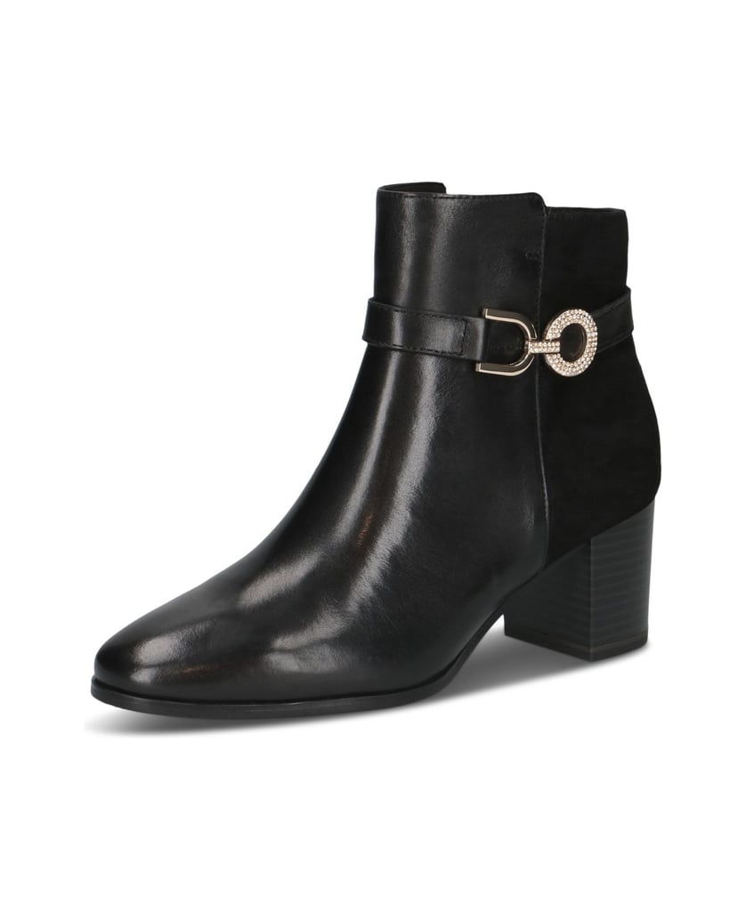 Caprice-Stiefelette-schwarz