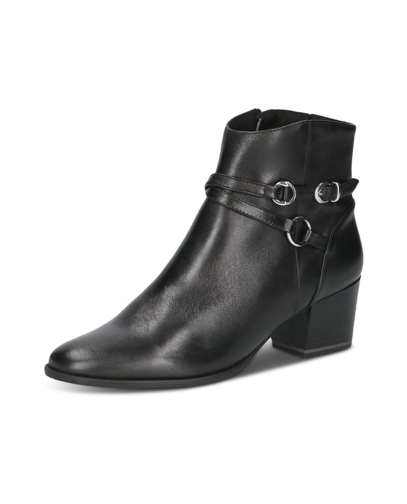 Caprice-Stiefelette-schwarz