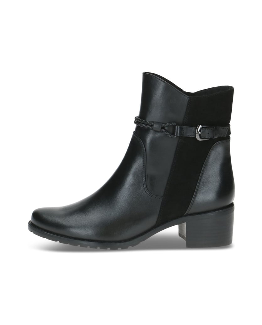Caprice-Stiefelette-schwarz