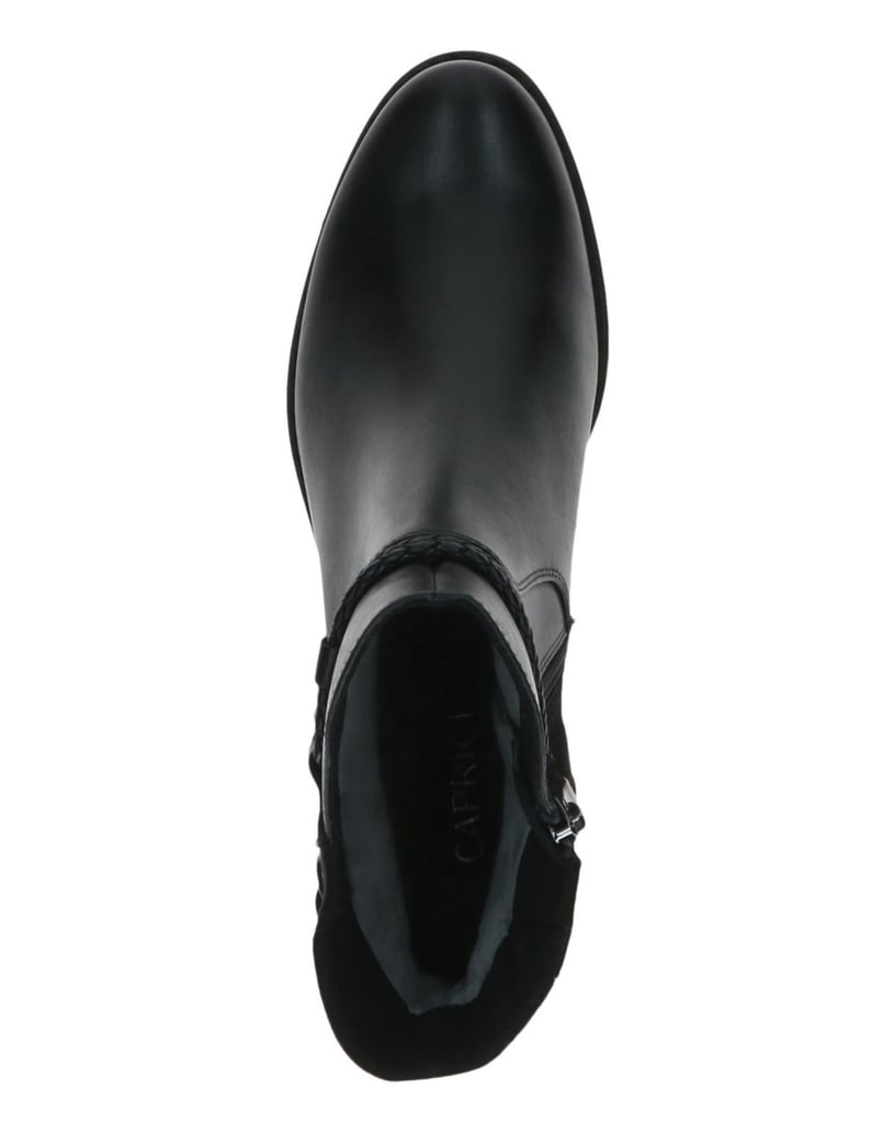 Caprice-Stiefelette-schwarz