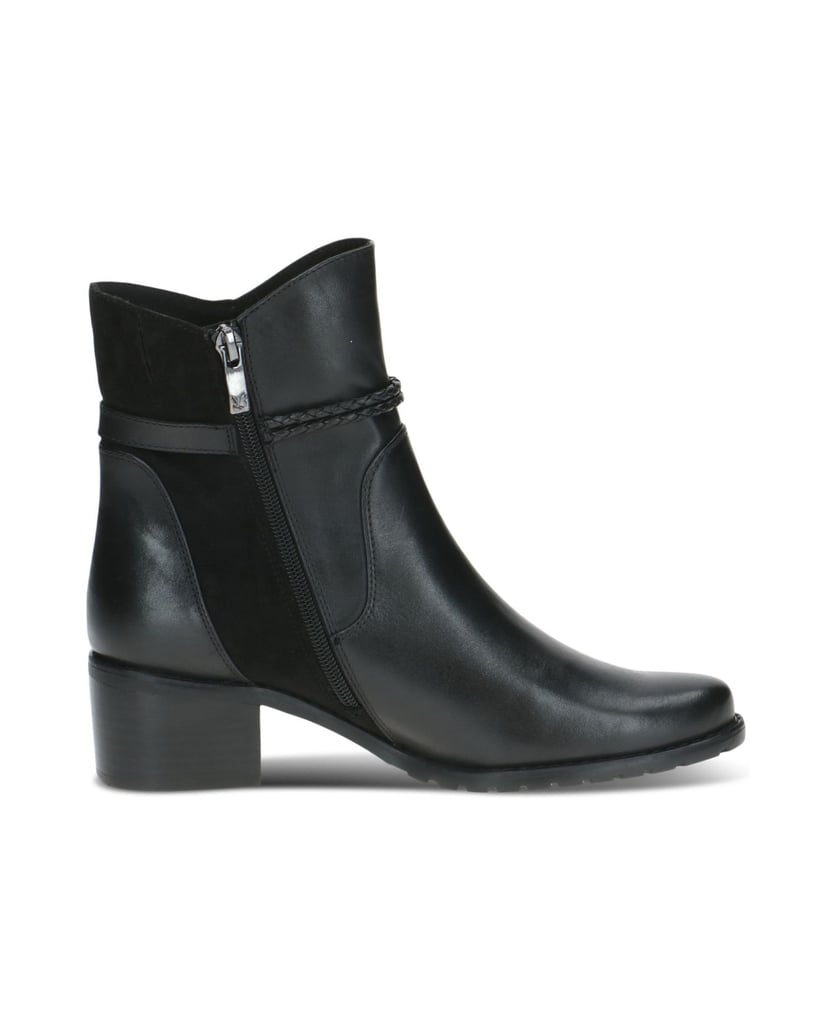 Caprice-Stiefelette-schwarz