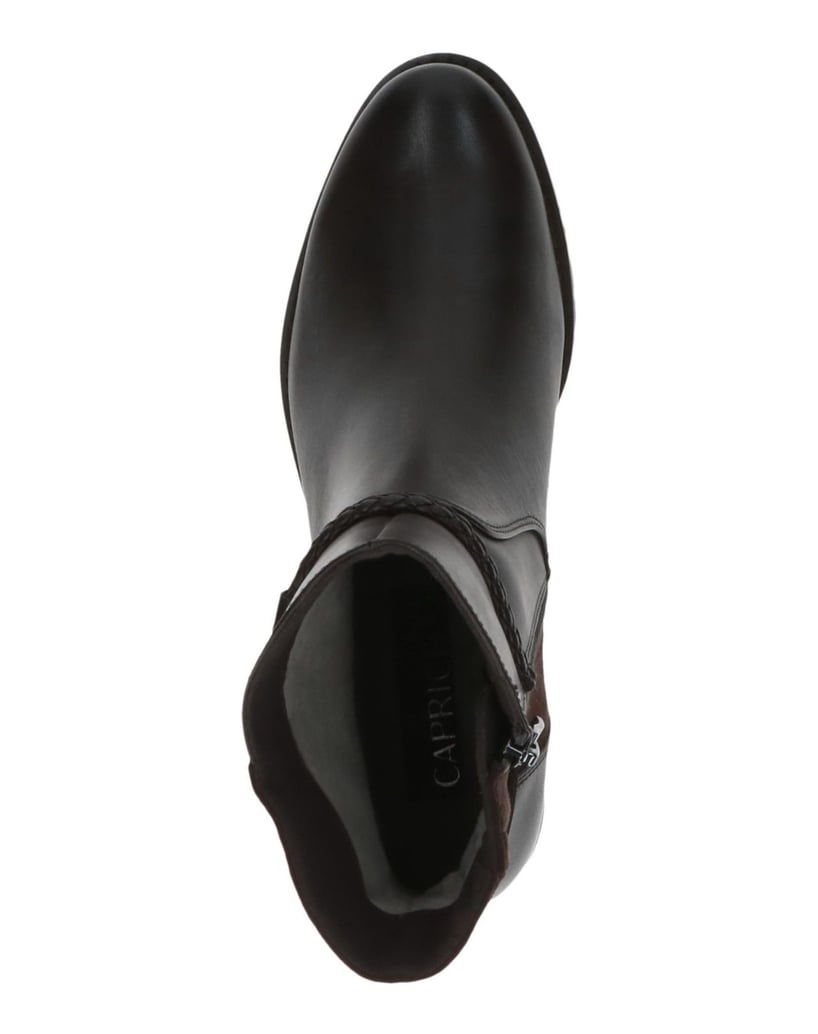 Caprice-Stiefelette-schwarz