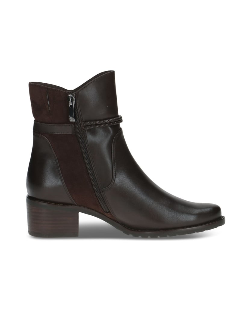 Caprice-Stiefelette-schwarz