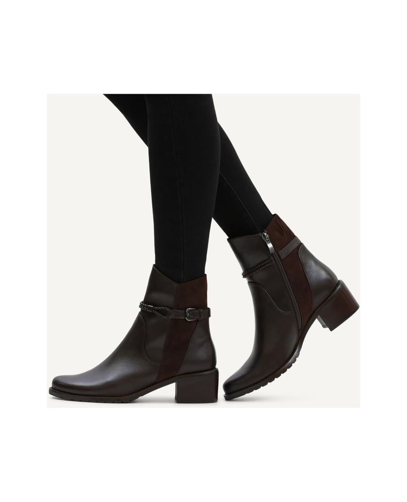 Caprice-Stiefelette-schwarz