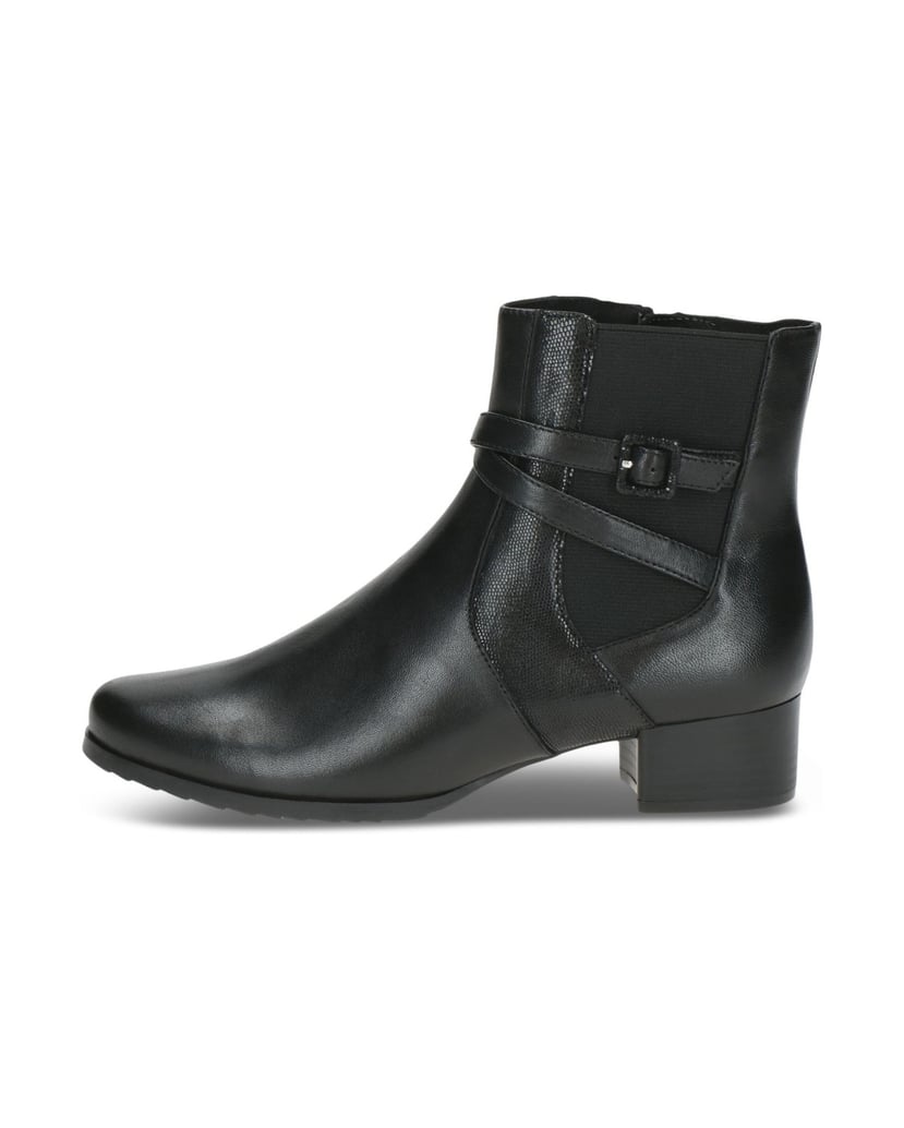 Caprice-Stiefelette-schwarz