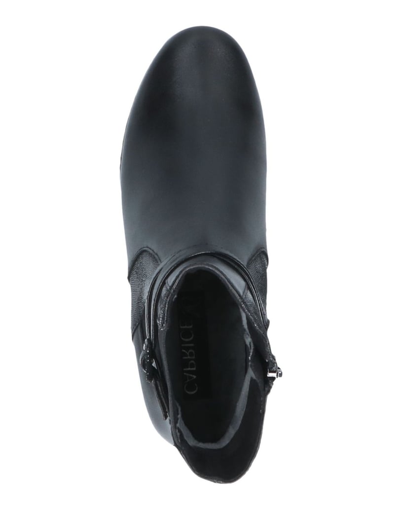 Caprice-Stiefelette-schwarz